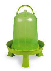 Drinkklok met voet groen 10L.