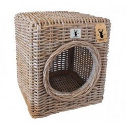 rotan hocker 40x45cm