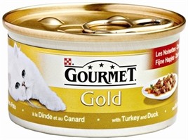 Gourmet kalkoen-eend 85g