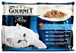 Gourmet perle 4x85g vis