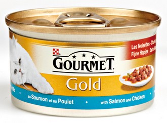 Gourmet zalm-kip 85g