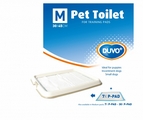 Pet toilet + 7 pads medium